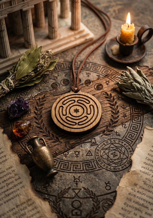 Halskette "Hekate`s Strophalos"