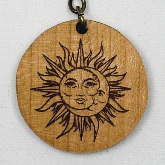 Schlüsselanhänger "Sun & Moon"
