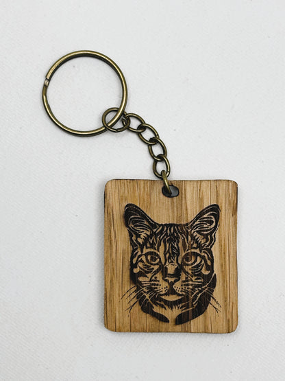 Schlüsselanhänger Katzenmotive