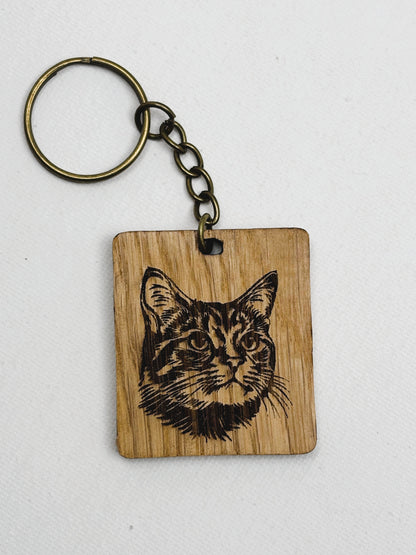 Schlüsselanhänger Katzenmotive