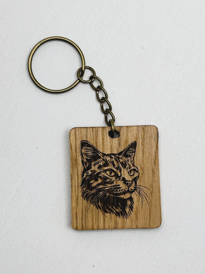 Schlüsselanhänger Katzenmotive