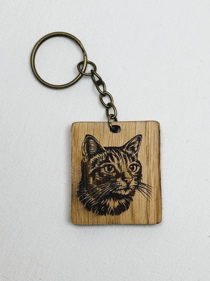 Schlüsselanhänger Katzenmotive