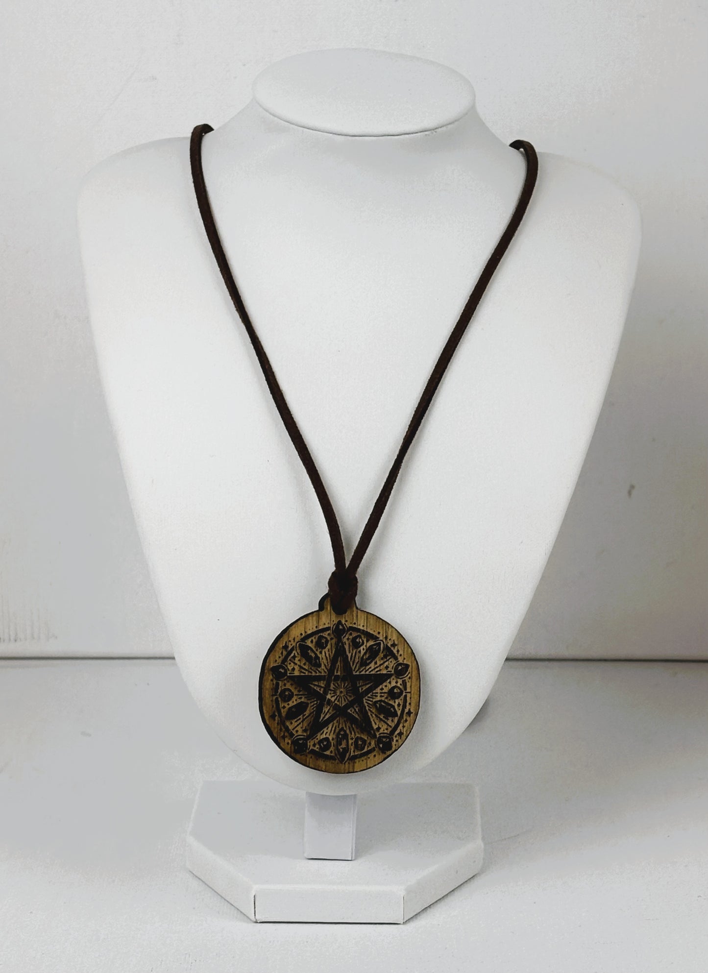 Halskette "Crystal Pentagram"