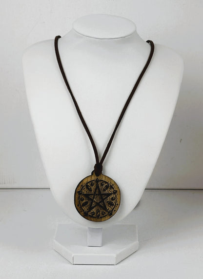 Halskette "Crystal Pentagram"