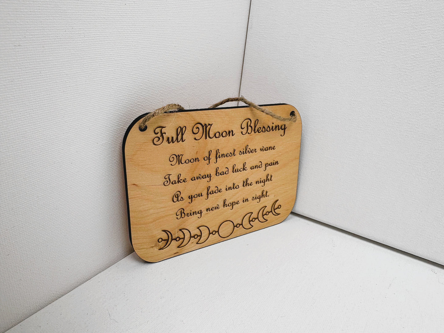 Wandschild "Moon Spell"