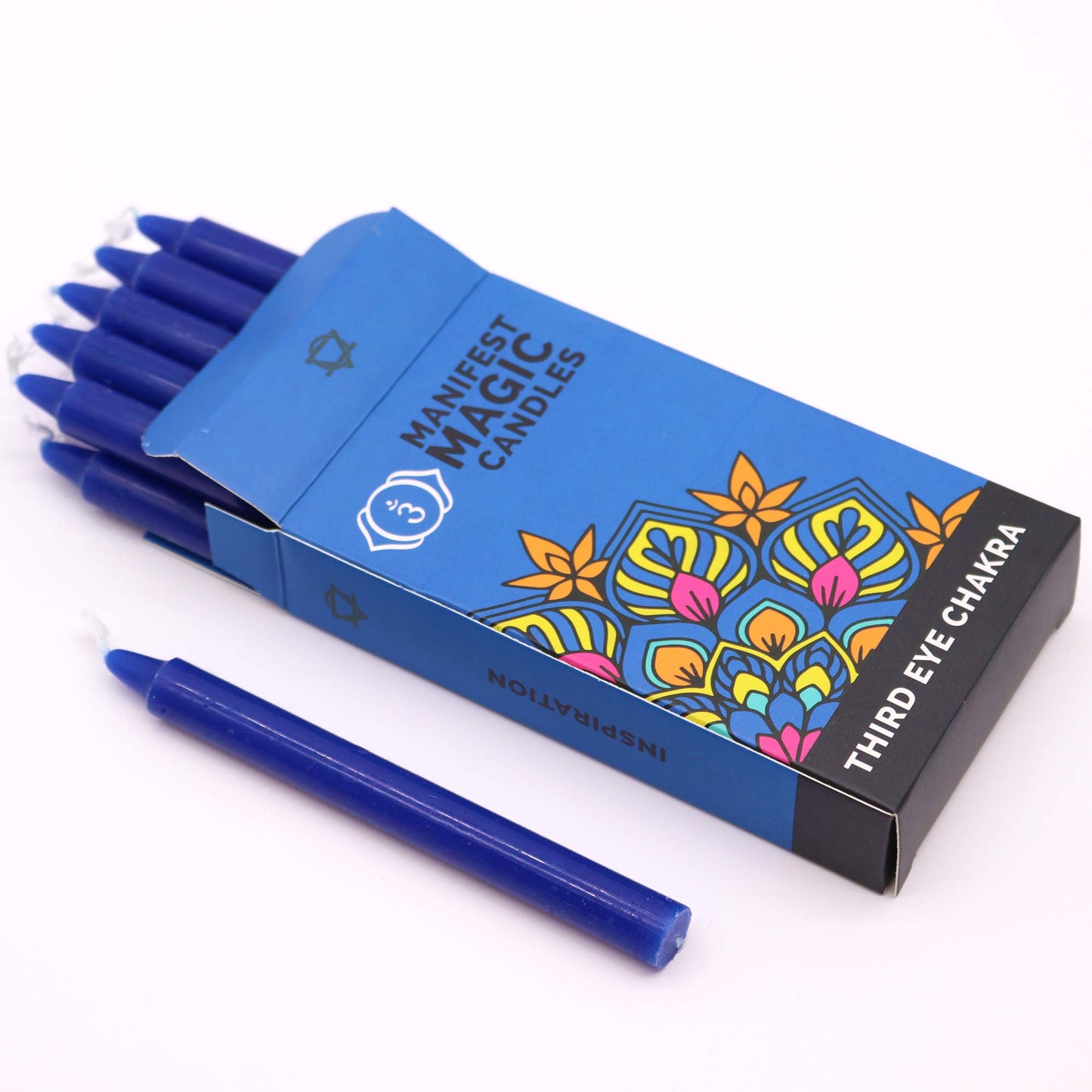 Ritualkerze Dunkelblau