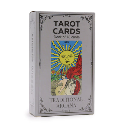 Tarotkarten "traditionelles Arkana", Englisch