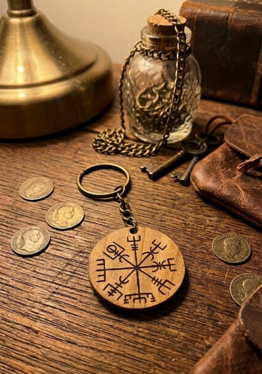 Schlüsselanhänger "Vegvisir"